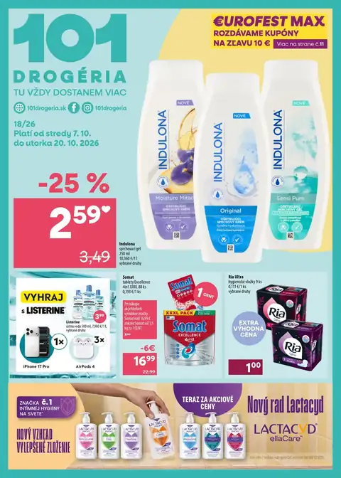 101 Drogerie leták – strana 1