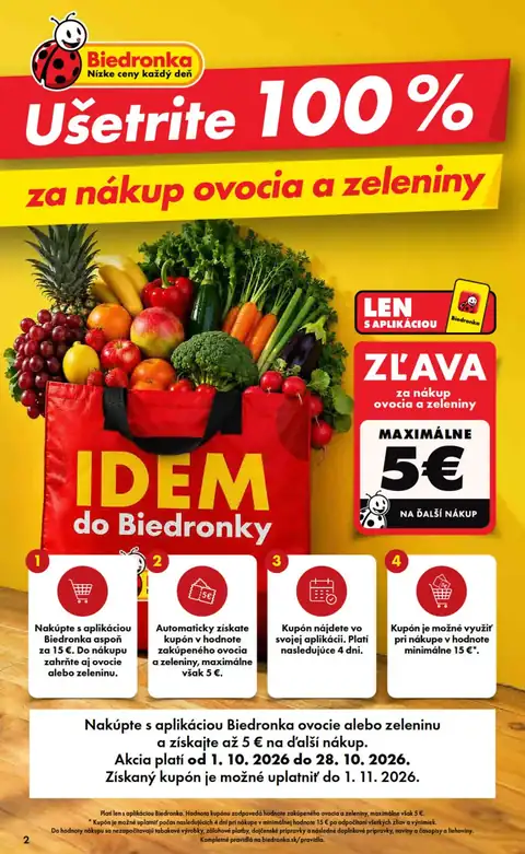 Biedronka leták – strana 2