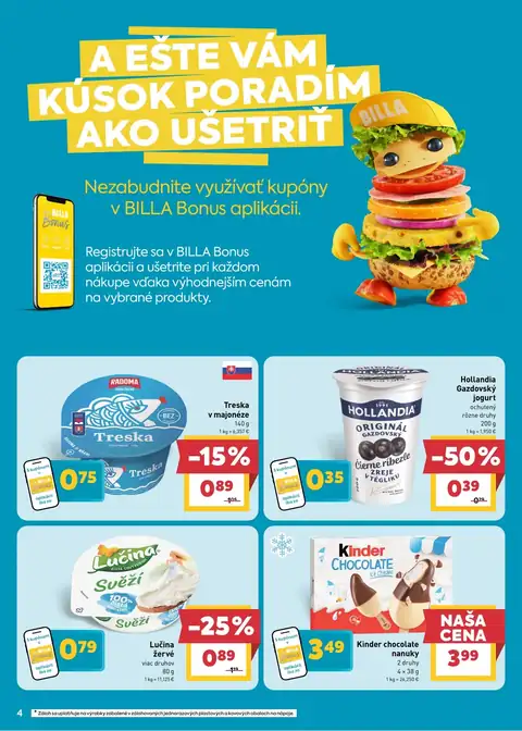 Billa leták – strana 4