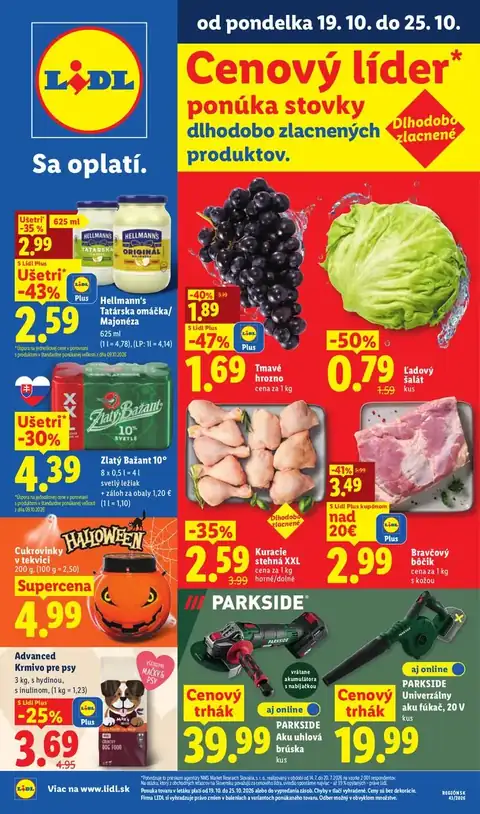 Lidl leták – strana 1