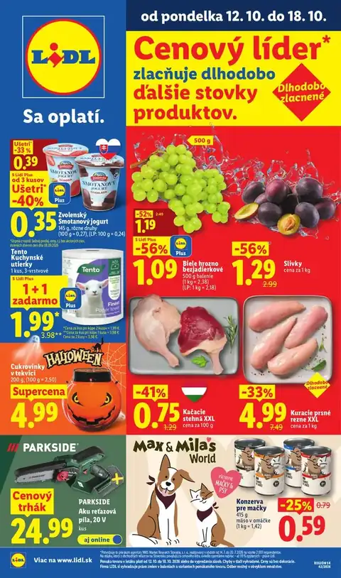 Lidl leták – strana 1