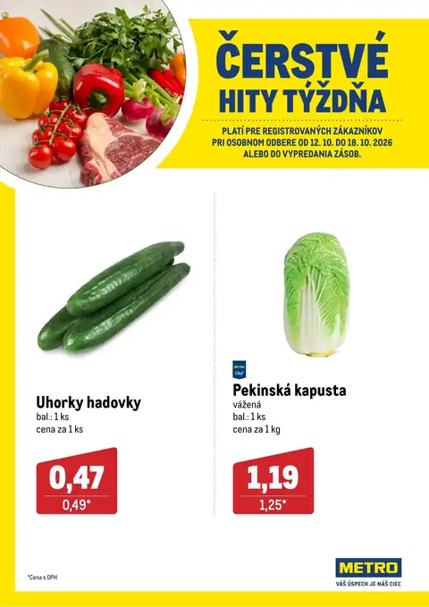 Metro leták – strana 1