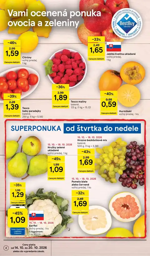 Tesco leták – strana 4