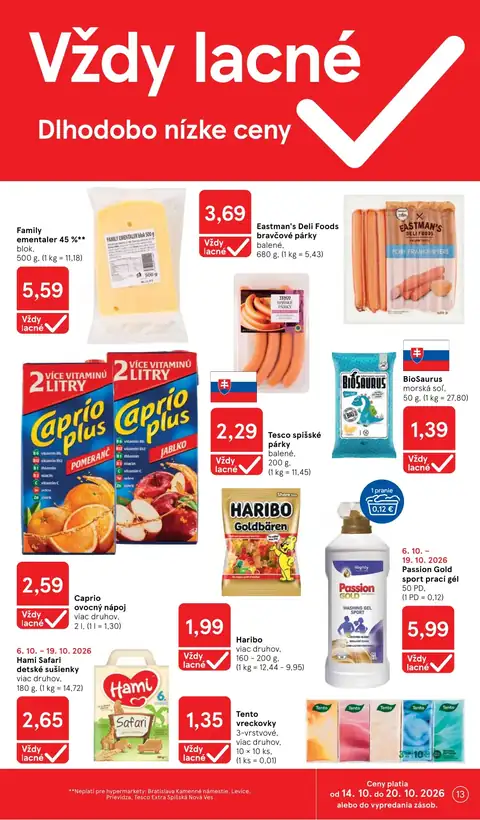 Tesco leták – strana 13