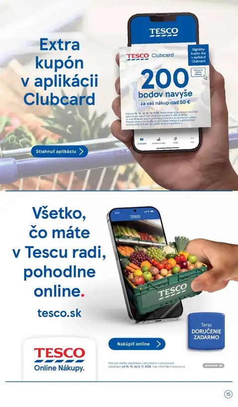 Tesco leták – strana 15