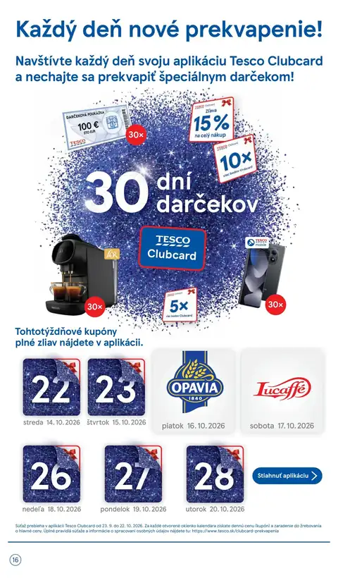 Tesco leták – strana 16