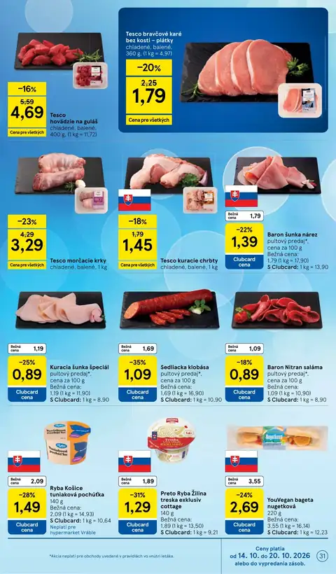 Tesco leták – strana 31