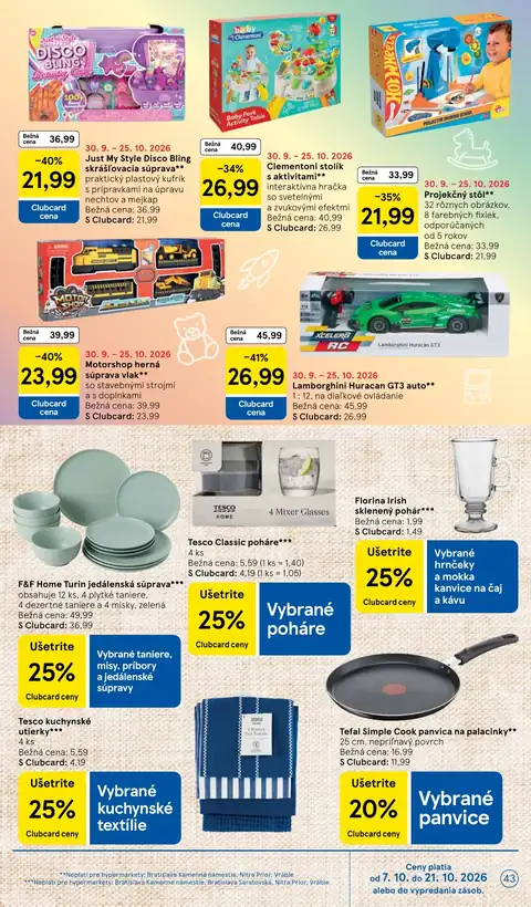 Tesco leták – strana 43